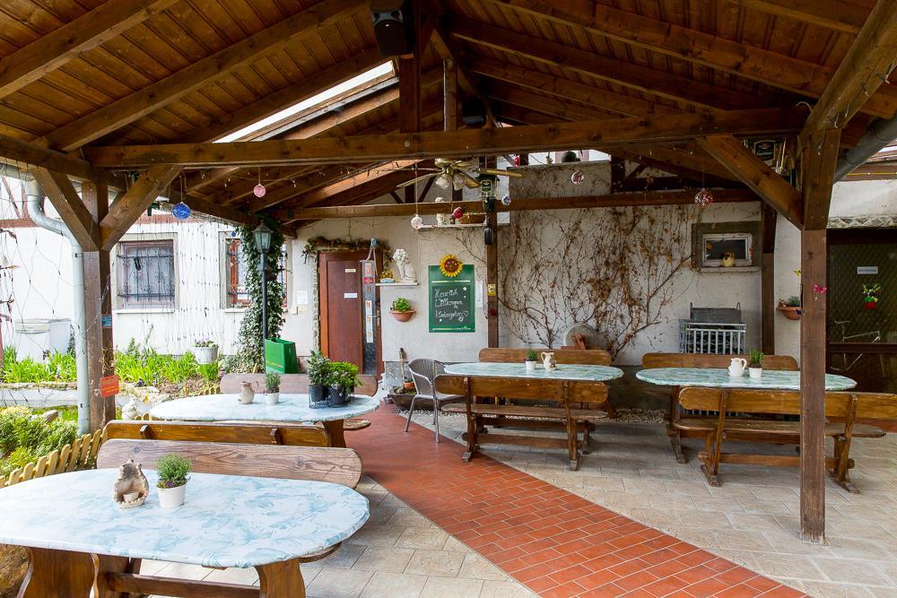 Kraeuterhotel Garni Zur Klostergrotte Nohra エクステリア 写真